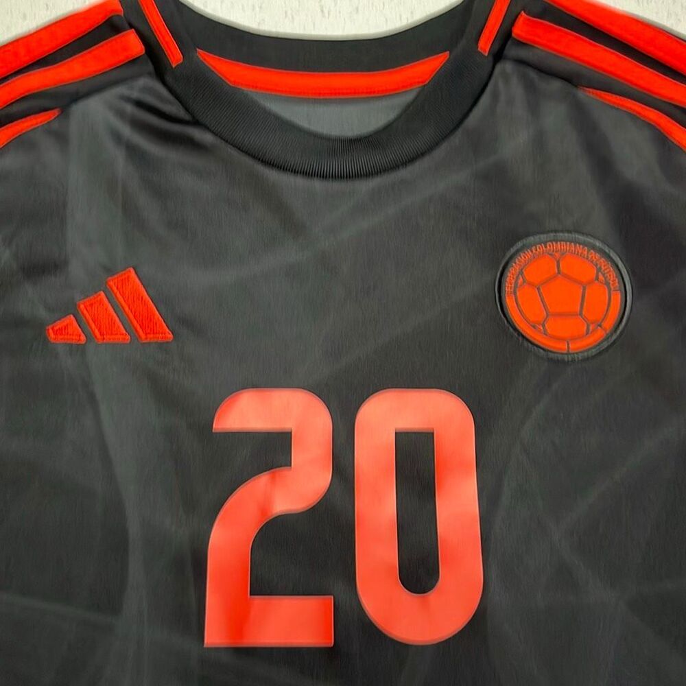 Adidas 2024 Colombia National Team Away Copa America Jersey Juan Fernando Quinte - Picture 2 of 11